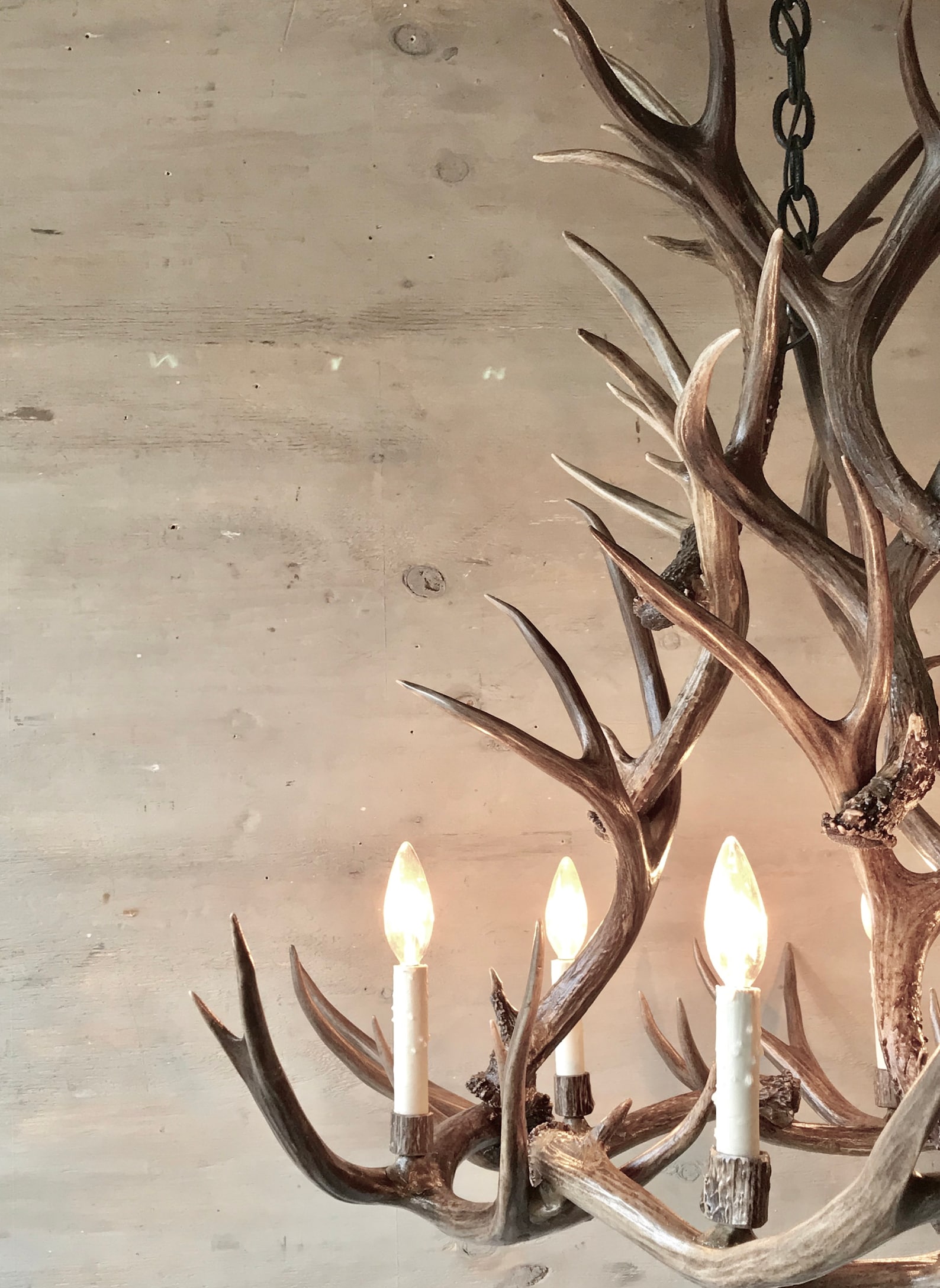 Antler Chandelier, Hand Crafted Using Naturally Shed Antlers. FREE ...