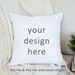 see more listings in the Pillow Mockups section