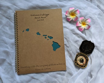 Hawaii Travel Journal | Hawaii Gift | Hawaii Sketchbook | Vacation Gift | Anniversary Gift | Hawaii Honeymoon Gift | Hawaii Birthday Gift