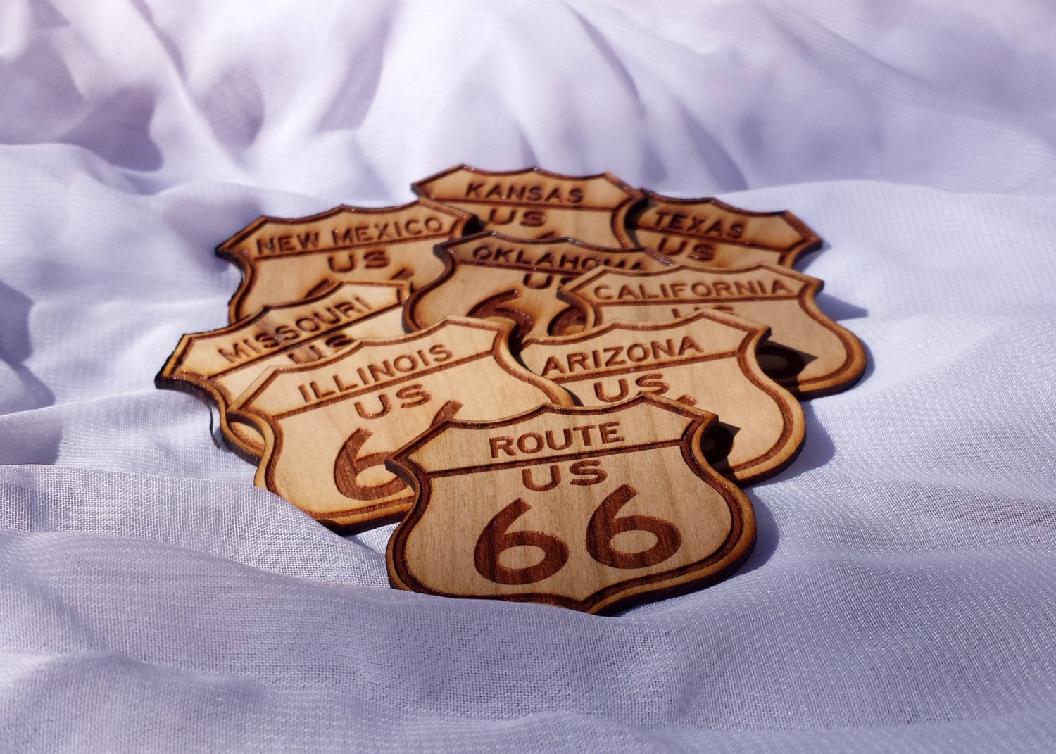 Route 66 Historic Route 66 Fridge Etsy