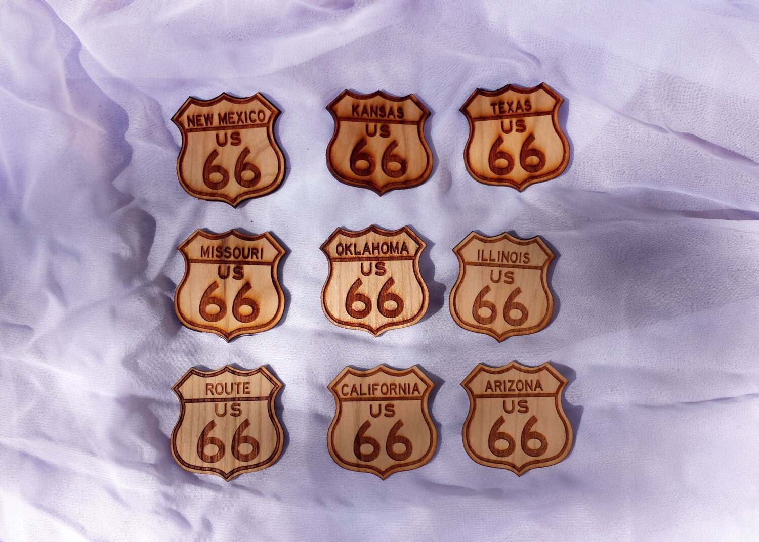 Route 66 Historic Route 66 Fridge Etsy