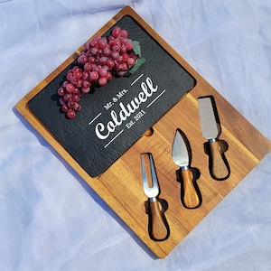 Personalized Cheese Board | Christmas Gift | Realtor Gift | Gift for Mom | Gift for Her | Wedding Gift | Anniversary Gift| Housewarming Gift