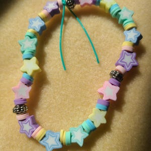 rainbow star bracelet