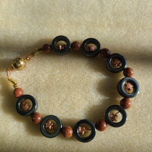 copper stars bracelet