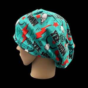 Chapeau de récurage Yee haw, casquette de récurage douce et extensible de style euro, chapeau chirurgical occidental