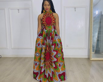 african maxi dress styles