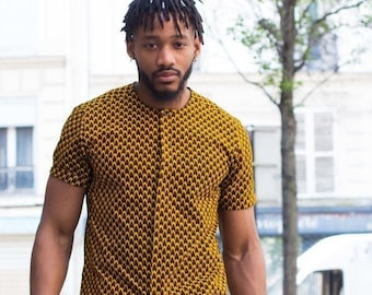 Ankara Shirt - Etsy