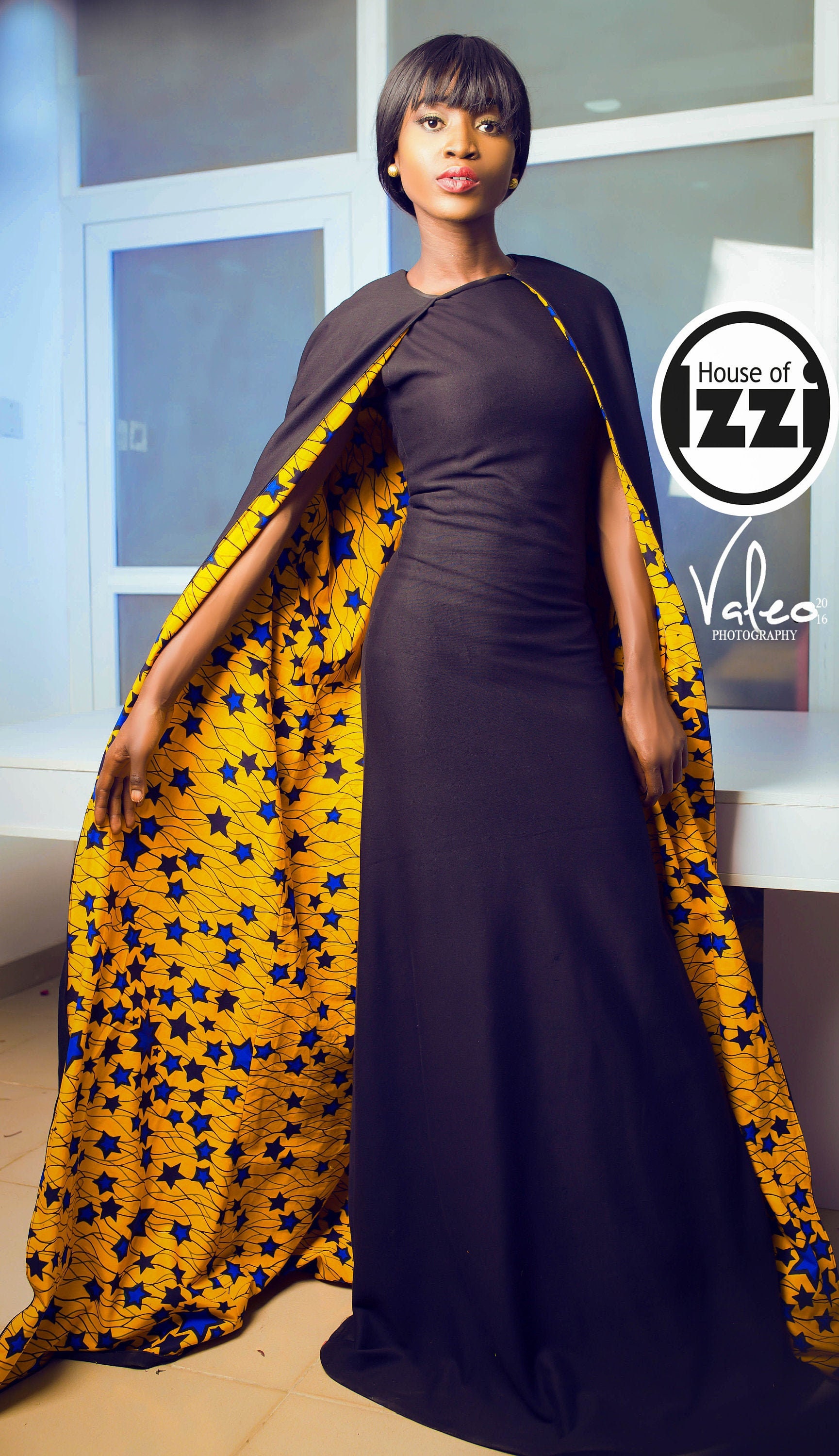 African Cape Dress - Etsy