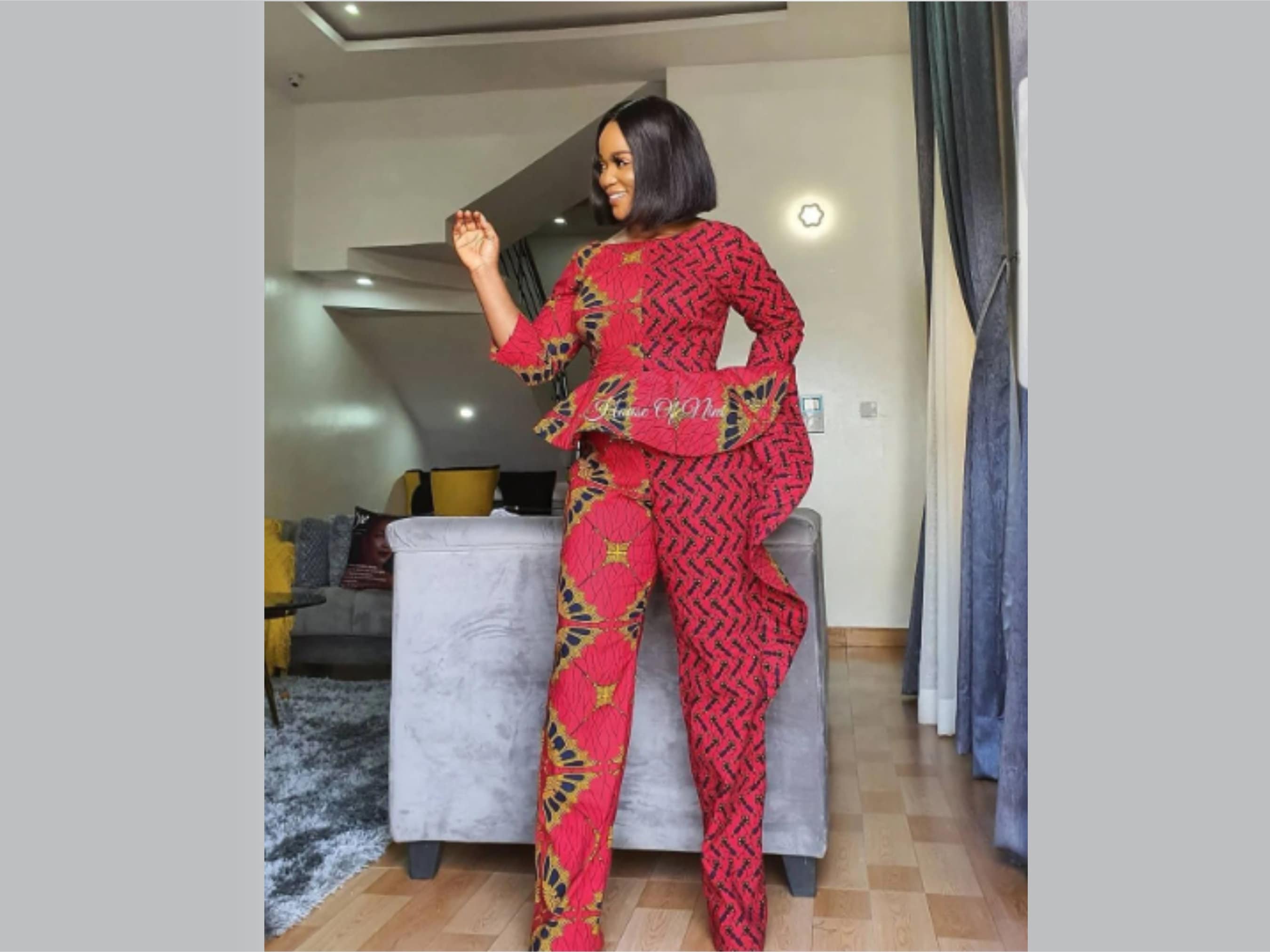 Ahdia Ankara Jumpsuit African Print Jumpsuit African Clothing for Women  Ankara Fashion Ankara Clothing African Jumpsuit 