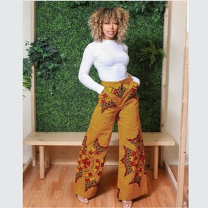 African print pants, African print trousers, Ankara, Ankara pant, Long African pant, summer trends, black owned business, African handmade