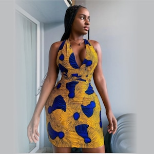 African print dress for summer,ankara dress,classy African print outfit,sexy ankara dress,ankara,women style,African sexy dress,beach dress