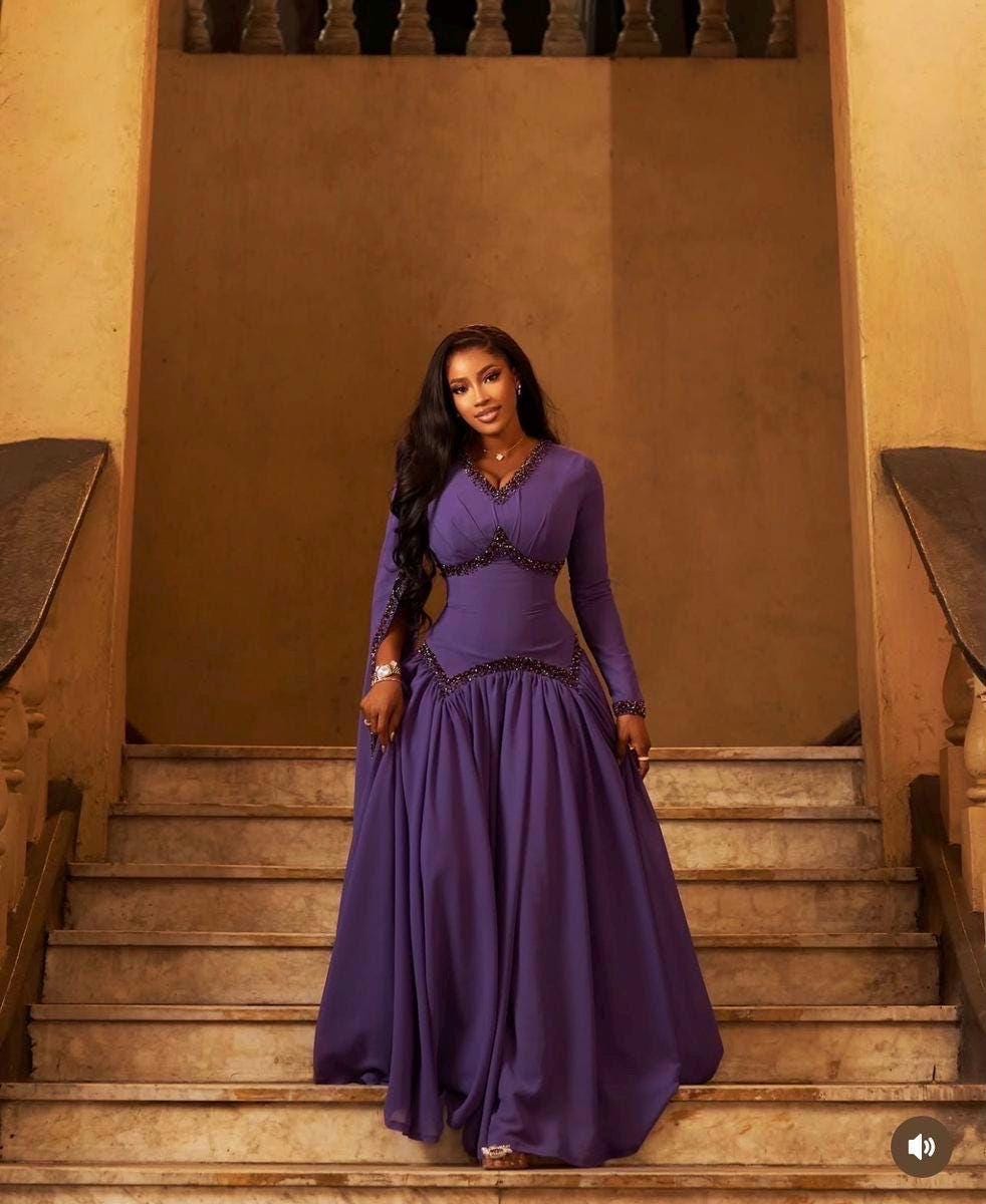 african formal dresses plus size Elegant African Dresses| Plus Size Ankara Party Outfit|Top Super Deals main image 0