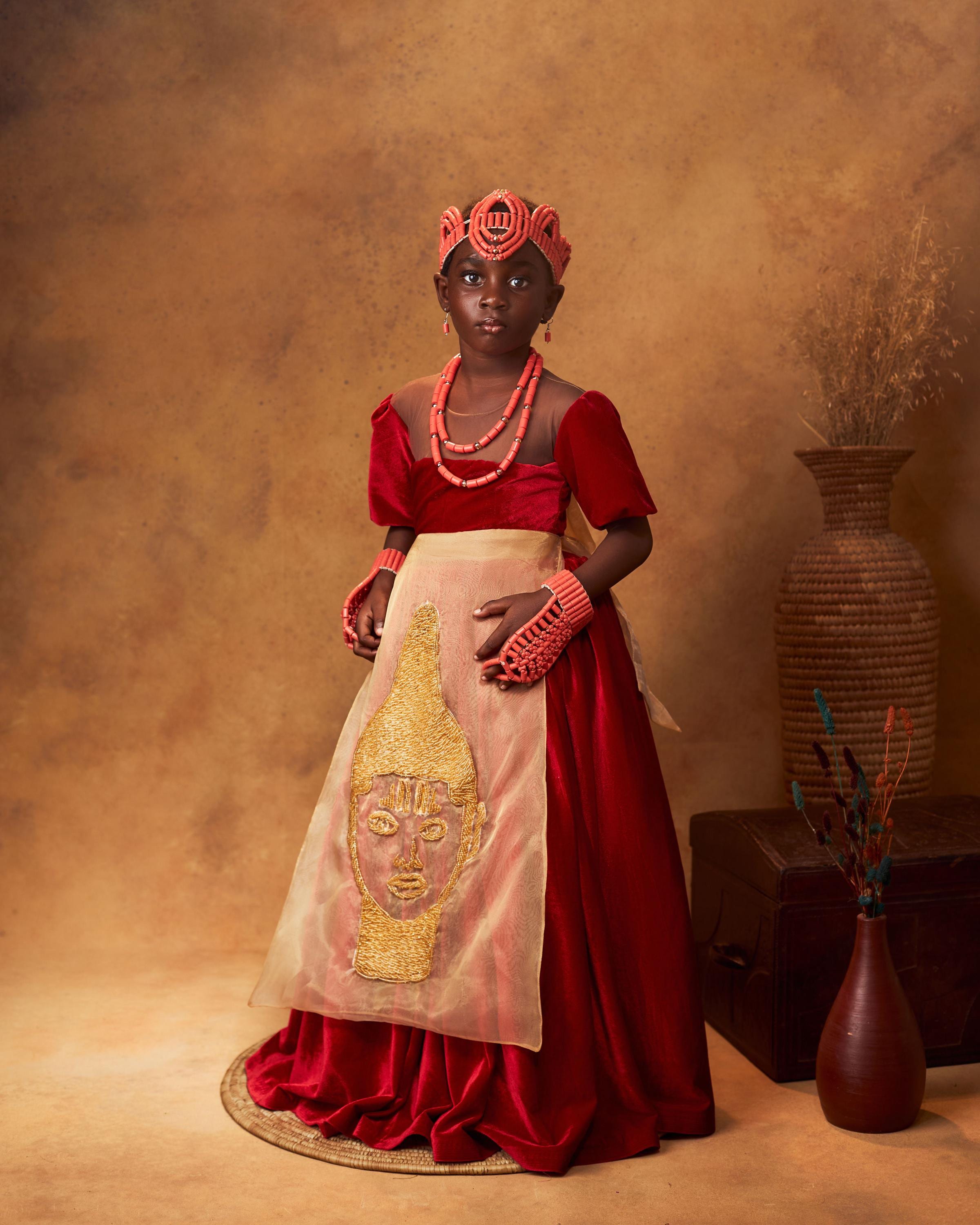 Yoruba Old Fashioned Frocks Nigerian Girls Dress