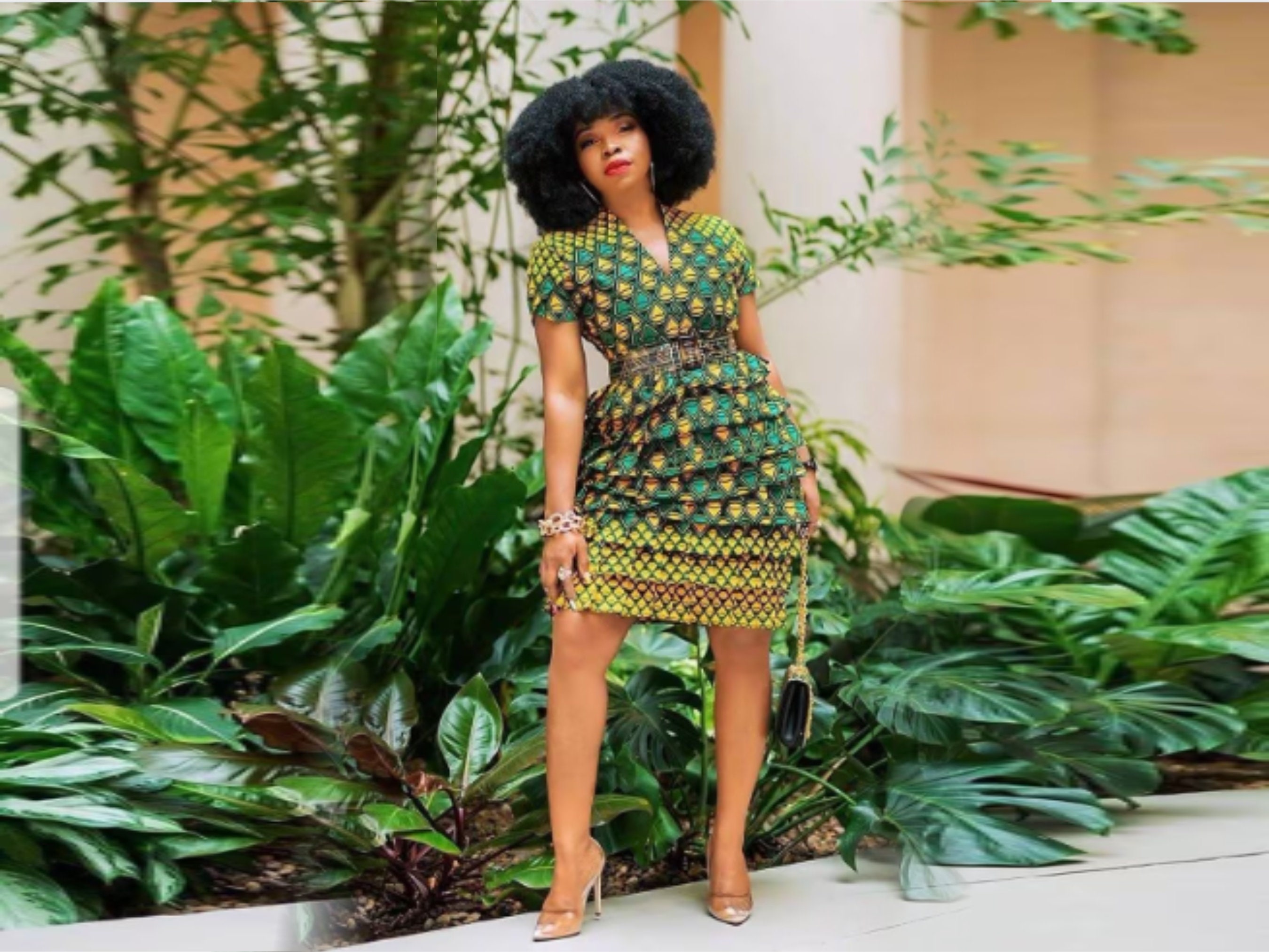Vestido con estampado africano sami, moda Ankara, vestido Ankara, hermoso vestido Ankara, ofertas del viernes negro, estilo Ankara moderno, elegante vestido Ankara
