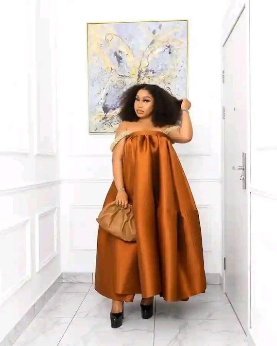 African Dress, Silk Dress, Maxi Dress, Women Clothing, Wedding Guest Dress,african Birthday Dress, Party Dress Women, Special Occasion Dress