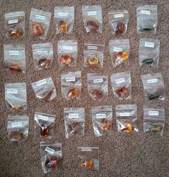 Citrine gemstones jewelry