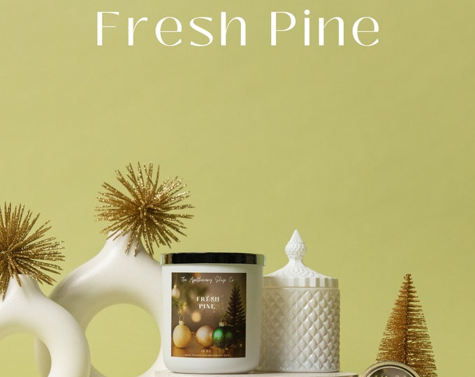 Fresh Pine Soy Wax Candle