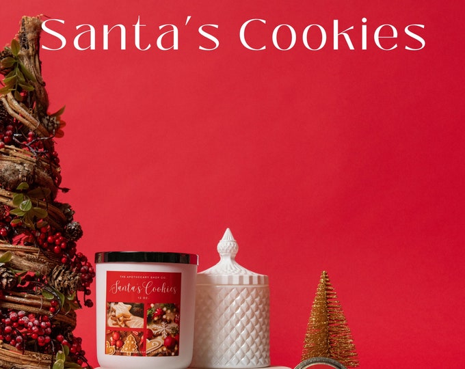 Santa's Cookies Soy Wax Candles