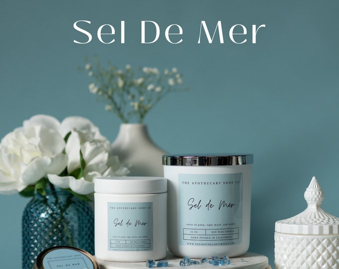 Sel de Mer Soy Wax Candles