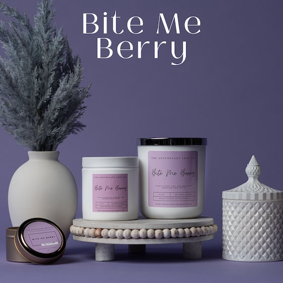 Bite Me Berry Soy Wax Candles