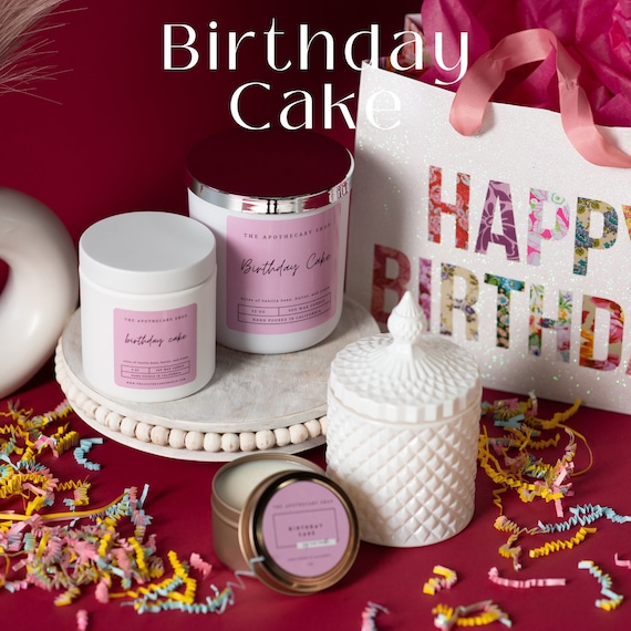 Birthday Cake Soy Wax Candles