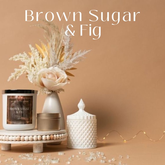 Brown Sugar & Fig Soy Wax Candles