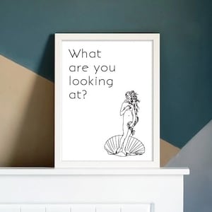 Birth of Venus pdf, Sassy quote wall art pdf, wall art, art printable, Birth of Venus Download pdf, Birth of Venus, Wall art, Modern Decor