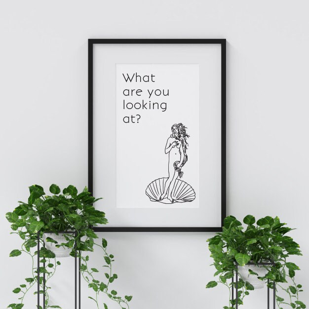 Birth of Venus Pdf Sassy Quote Wall Art Pdf Wall Art Art - Etsy