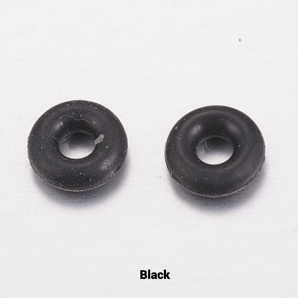100 Choice of Color Silicone Stopper Rings (a143h) - Etsy