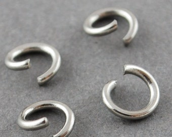 500 (304) Stainless Steel Jump Rings 4mm (A272g/210t)