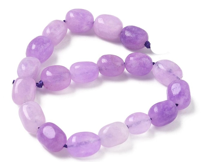 1 Strand Choice of Color 8.5~11x7~8.5x7~8.5mm Natural Malaysia Jade Glass Beads (489h-k)