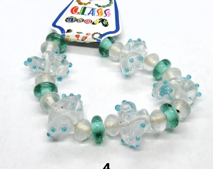 Choice 1 Set Handmade Fancy Glass Lampwork Beads (a115c)