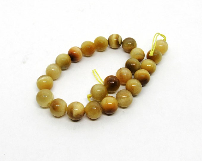 1 Strand 8mm Round Natural Agate Beads (A15s)