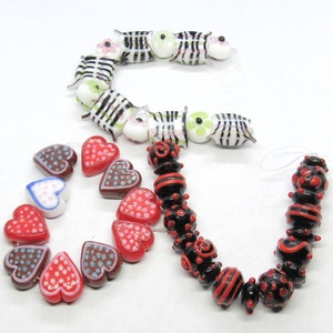 Choice 1 Set Handmade Fancy Glass Lampwork Beads (A208k-m)