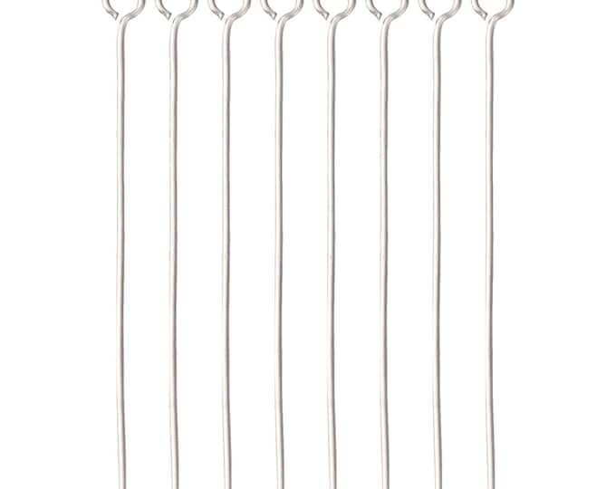 100 (304) Stainless Steel 4.0cm Eye Pins  (A397J)
