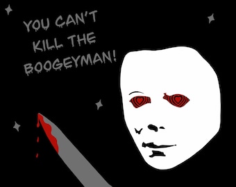 Halloween Michael Myers art print