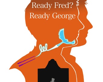 Impressão artística dos gêmeos Fred e George Weasley
