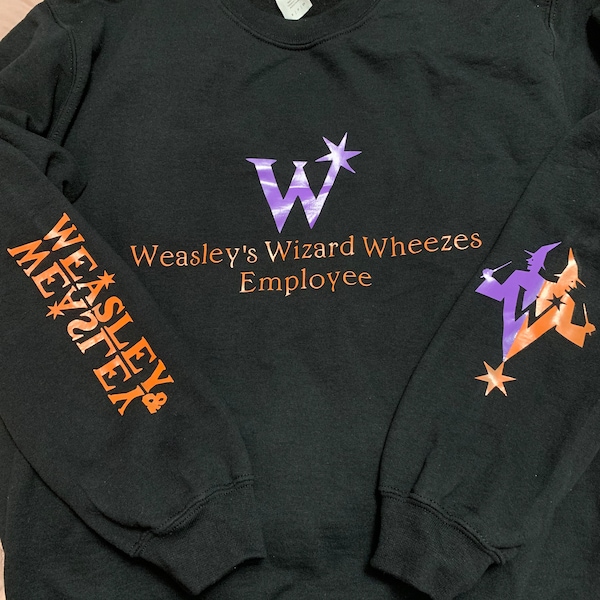 Weasleys Wizard Wheezes employee sweatshirt