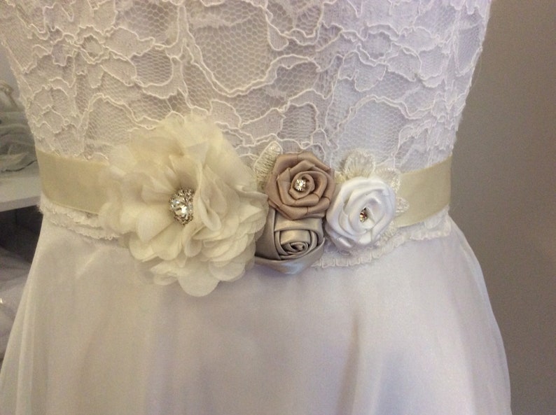 Set Of 5 2 75 Chiffon Flower Wrhinestone Beads On Center Diy Fabric Flowers Crafts Supplies Paper Party Kids Kids Crafts Deshpandefoundationindia Org