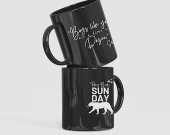 Taking Back Sunday Nostalgic Emo Coffee Cup, Gift for Emo Fans, Elder Emo Coffee Mug, Music Memorabilia, Taking Back Sunday Merch, 2000s Emo