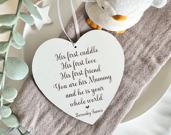 Giftygifts Mom We Love You To The Moon And Back Custom Floral