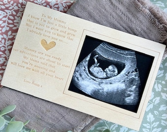 Mummy & Mummy Same Sex Magnet Scan Frame Decoration - Lesbian Couple Pregnancy