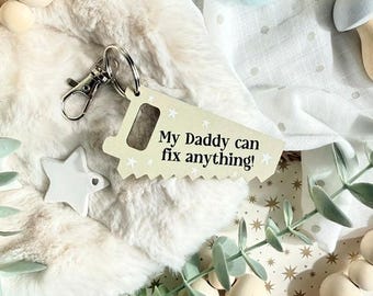My Daddy or Grandad Can Fix Anything Keyring | Father's Day Gifts For Daddy | Father's Day Gifts For Grandad (PR)