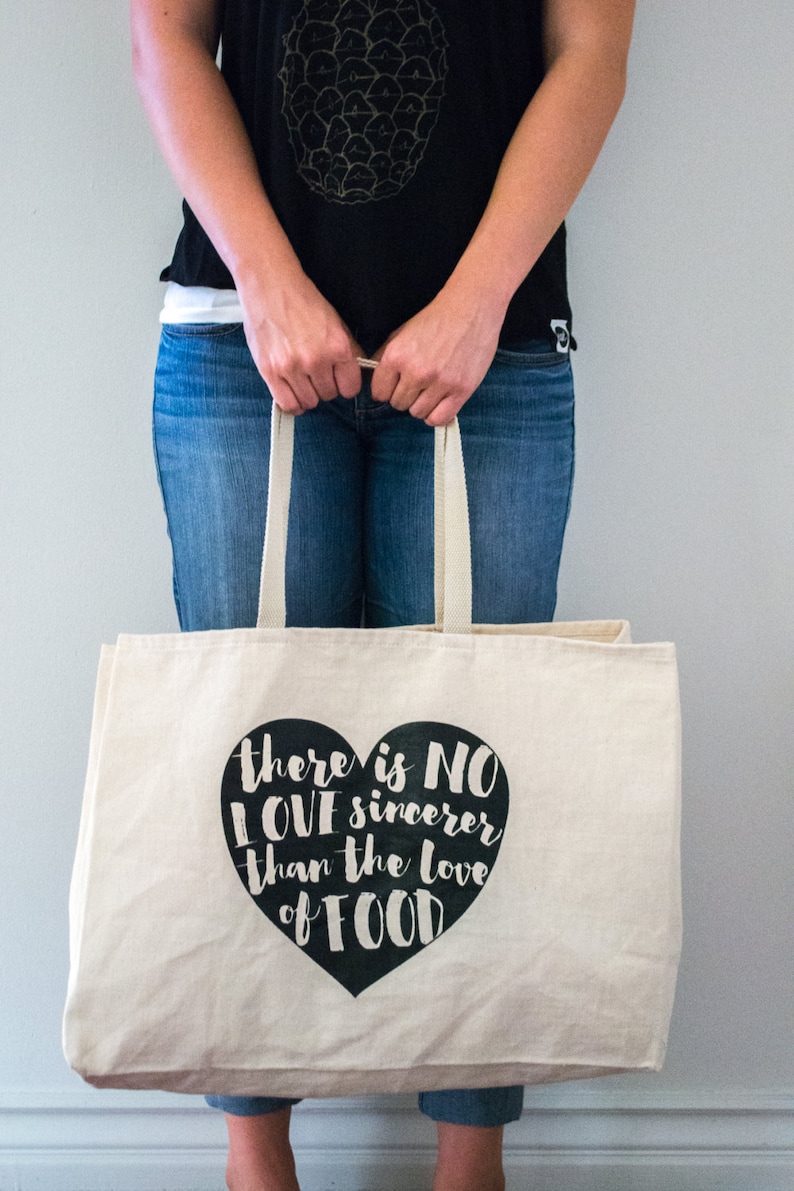 Food Love Tote Bag