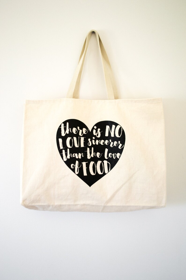 Food Love Tote Bag
