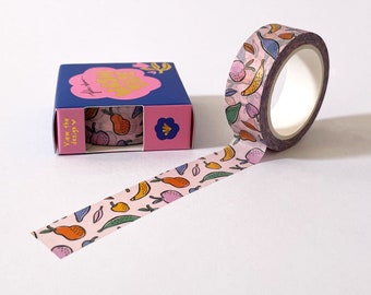 Washi Tape | Fruit Tape | Paper Tape | Scrapbooking Tape | Journal Tape | Pretty Tape | Cute Tape | Fruity Fun