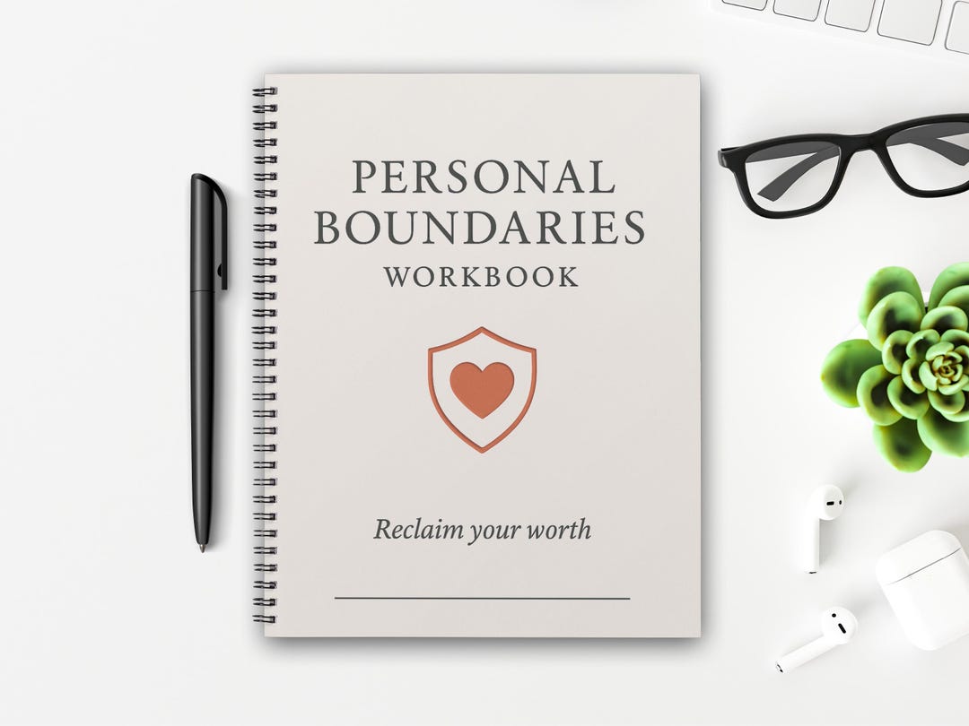 Printable PDF Personal Boundaries Workbook | Therapy Worksheets ...
