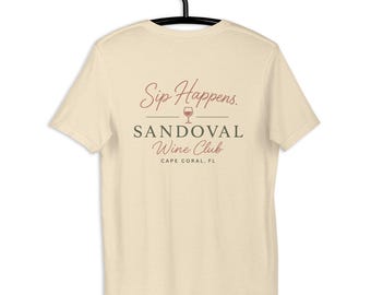 Sandoval Wine Club Unisex t-shirt