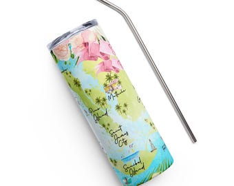 Barrier Islands Stainless steel tumbler