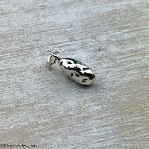 3D 925 Sterling Silver Idaho Potato Bracelet Charm, DIY, Pendant, (C377)